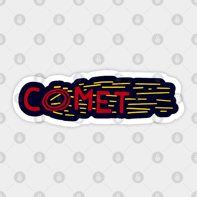 Halt and Catch Comet Sticker by klance